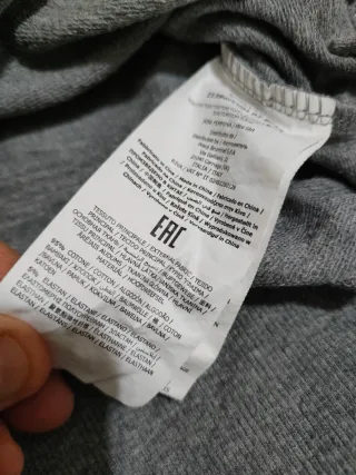 Felpa Brums bambina grigia con zip