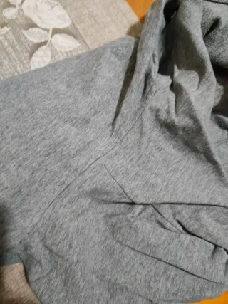 Felpa Brums bambina grigia con zip