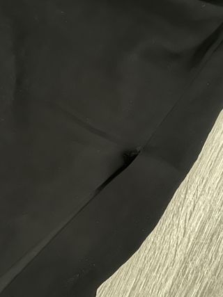 Falda Zara Negra con abertura lateral