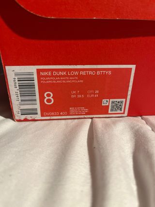 Nike Dunk Low Retro BTTYS Azul
¡PRECIO NEGOCIABLE!