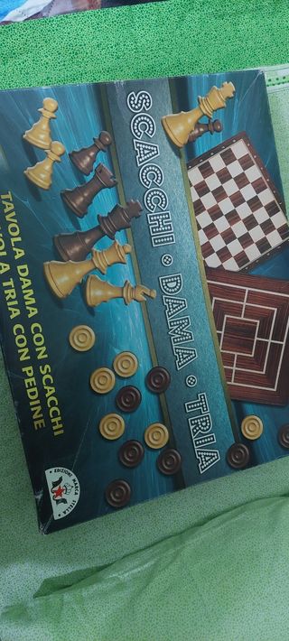 Scacchi Dama Triade Gioco da Tavolo