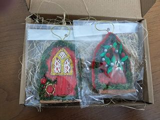 Portas Artesanais Miniatura para Pendurar