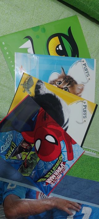 4 Quaderni Terza Elementare Spiderman & Monster