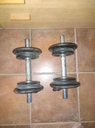 Manubri regolabili con dischi