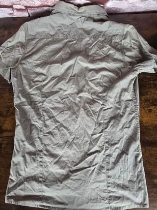 Camisa Mavi Jeans Co. Gris Talla S