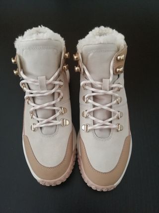 Botas Geox Beige/Rosa Talla 37