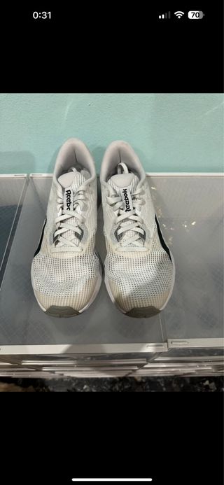 Deportivas Running Reebok Blancas y Negras