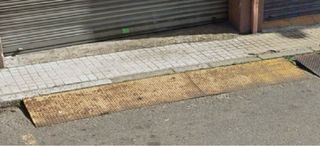 Rampa salva acera metálica