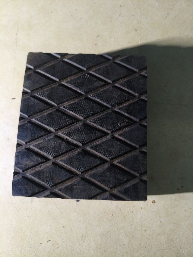 Taco de borracha para macaco/elevador