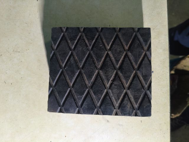 Taco de borracha para macaco/elevador