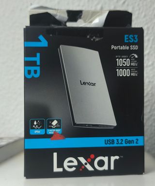 Lexar ES3 SSD Portátil 1TB USB 3.2 Gen 2