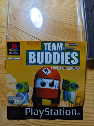 Team Buddies PS1 PAL 🇪🇦 (LEER)