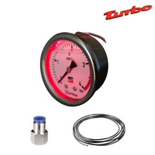RELOJ 52MM LED ROJO ESPECIAL SEAT TURBO 4bar!!