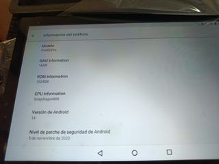  Pad 6S Pro Negro 10 pulgadas de pantalla 1tb