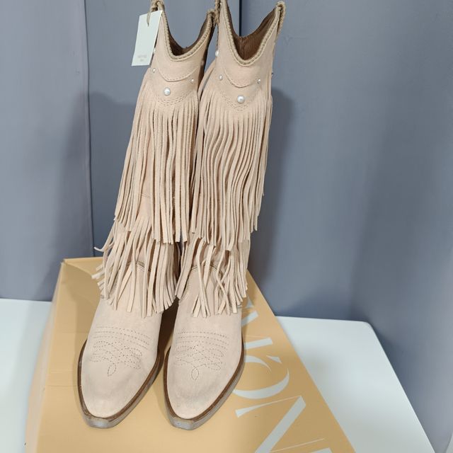 Botas Nemonic Beige Talla 37 Nuevas
