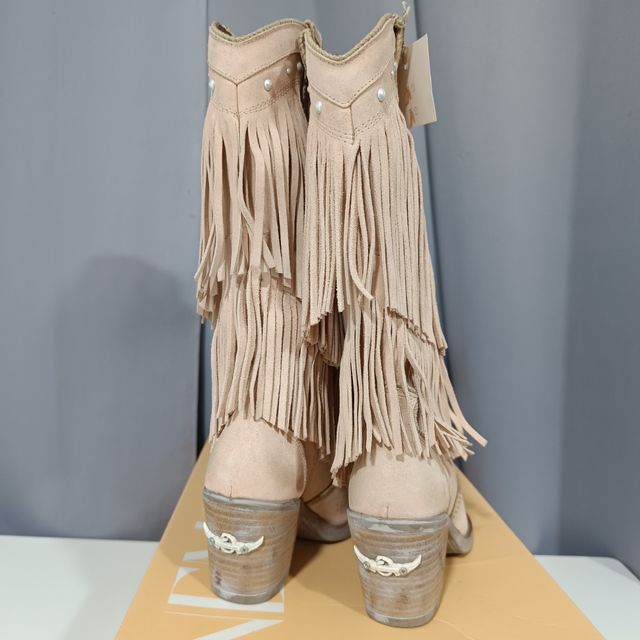 Botas Nemonic Beige Talla 37 Nuevas