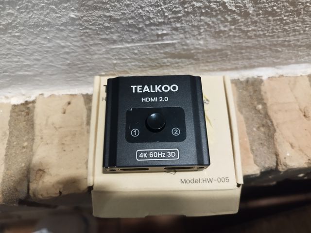Duplicador HDMI TEALKOO 2.0 4K 60Hz 3D