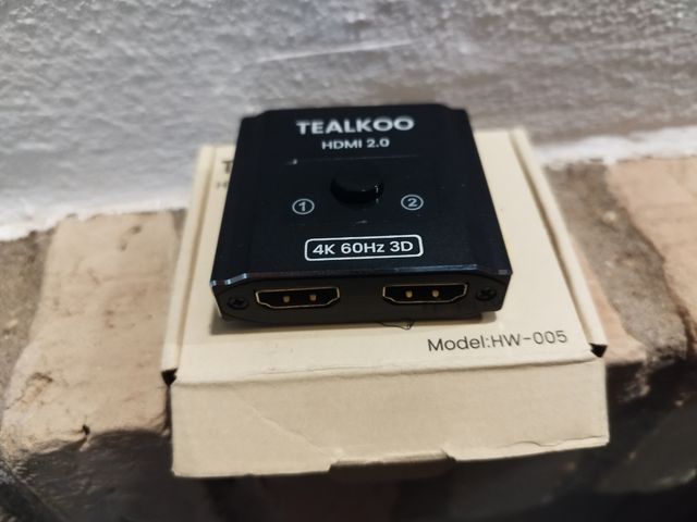 Duplicador HDMI TEALKOO 2.0 4K 60Hz 3D