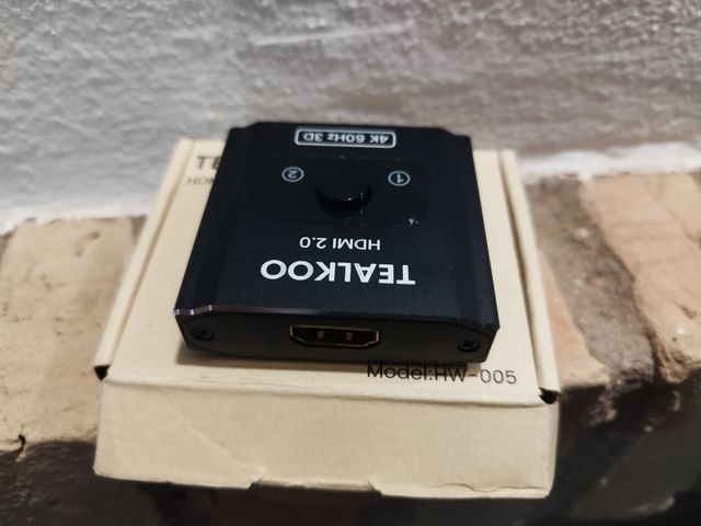 Duplicador HDMI TEALKOO 2.0 4K 60Hz 3D