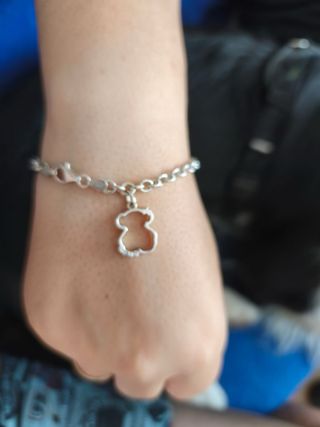 Pulsera Tous Oso Plata