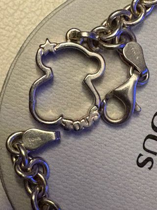 Pulsera Tous Oso Plata