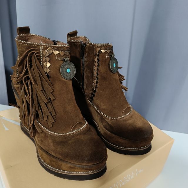 Botines Nemonic Marrones Talla 37