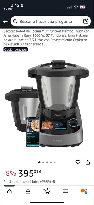 Robot Cecotec Mambo Touch Nuevo Precintado
