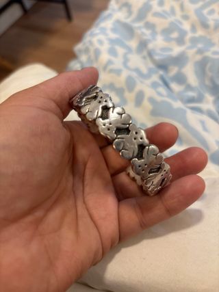 Pulsera Plata Diseño Único