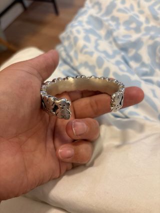Pulsera Plata Diseño Único