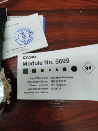 Reloj Casio Edifice EFV-120L-8ADF
