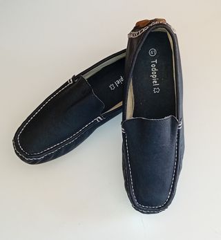 Mocasines de piel talla 41 unisex