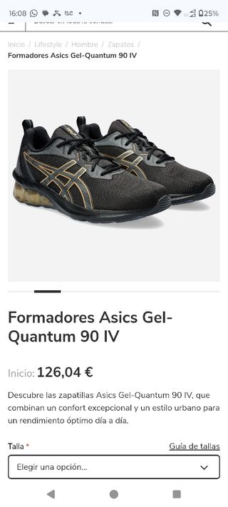 Zapatillas Asics Gel Nuevas Talla 44