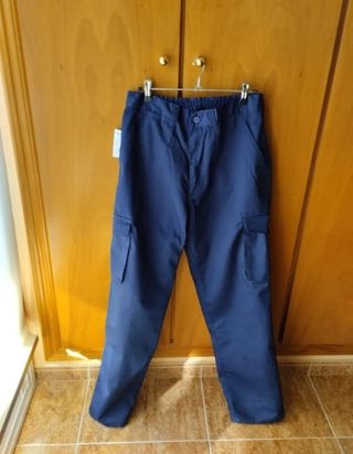 Pantalón de trabajo Sager azul talla L. Nuevo 