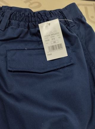 Pantalón de trabajo Sager azul talla L. Nuevo 