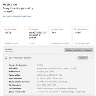 Ordenador PC, Placa X-99 Xeon E5-2650 v3 16GB RAM