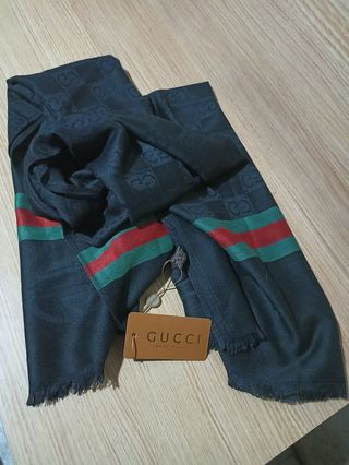 Fular Gucci Negro Multicolor