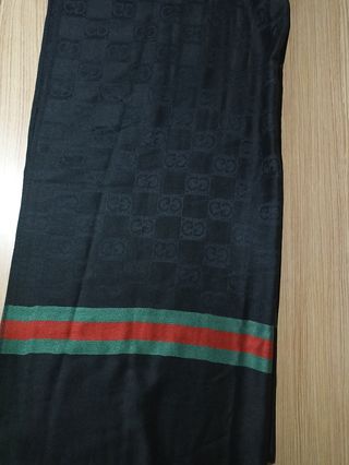 Fular Gucci Negro Multicolor