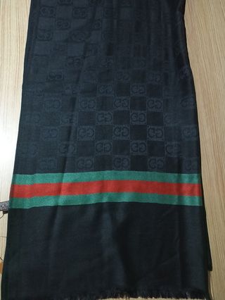 Fular Gucci Negro Multicolor