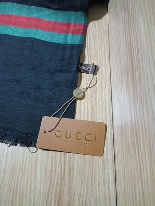 Fular Gucci Negro Multicolor