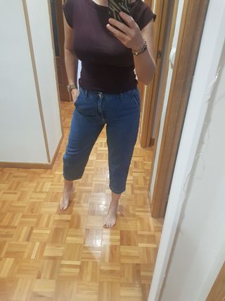 Pantalón vaquero Zara Talla 36