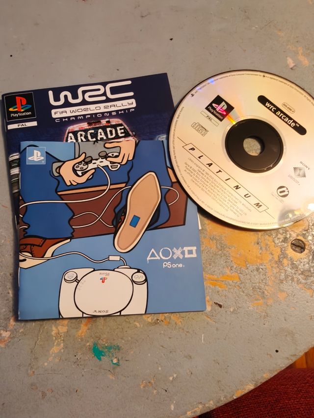 WRC Arcade PS1 PAL
