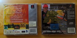 Lote PS1 Crash Bash + Moto Racer PAL 🇪🇦