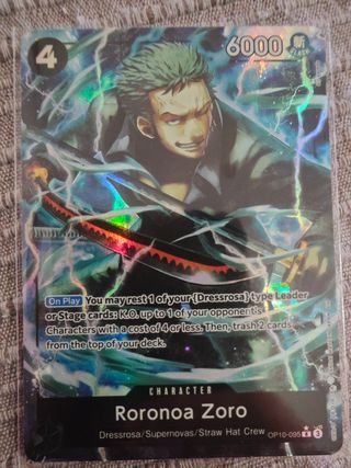 Carta Roronoa Zoro OP10-095 One Piece ALTERNATIVA