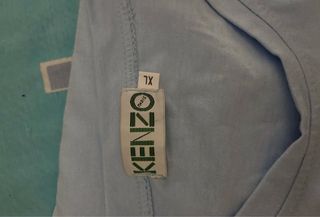 Blusa Kenzo Paris Azul Naranja