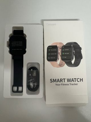 Reloj Inteligente Caasan Negro/Rosa