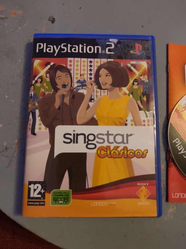 SingStar Clásicos PS2