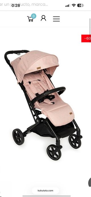 Sillita de paseo rosa tuctuc