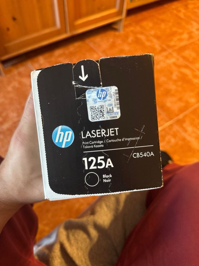 Tóner HP 125A Negro CB540A