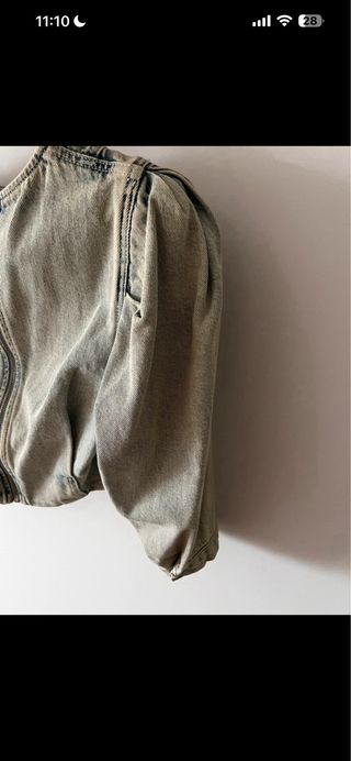 Cazadora Vaquera Crop Pull&Bear