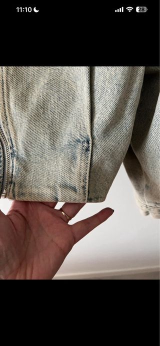 Cazadora Vaquera Crop Pull&Bear